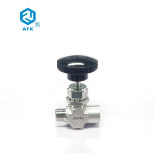 China 3000PSI 6000PSI 1/8NPT F Ss316 High Pressure Needle Valve on sale