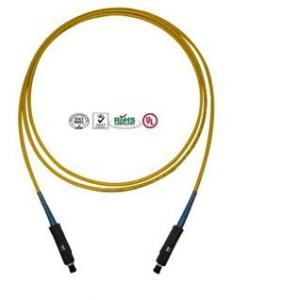 Single Mode Fiber Optic Cable Single Core / Duplex Mu Type 3.0mm Diameter