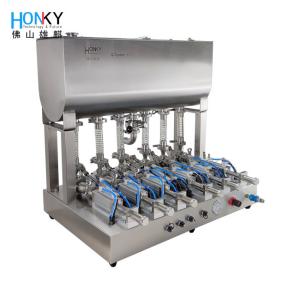 6 Line 200g Maya Paste Filling Machine With High Precision Piston Pump For Bag