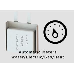 Li-MnO2 Non Rechargeable 550mAh Lithium Pouch Cell