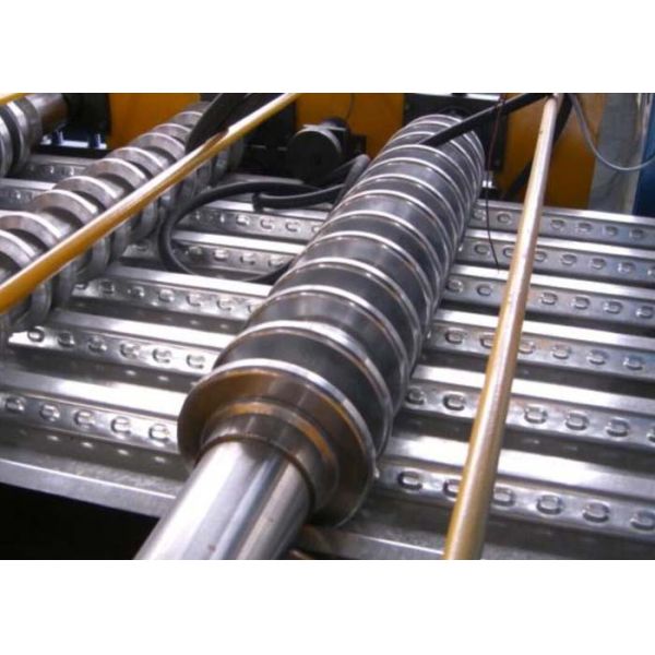 Floor Decking Steel Roll Forming Machine / Metal Roll Forming Equipment