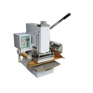 Cheap Manual gilding press machine for paper, t-shirt for sale