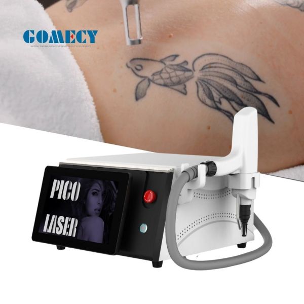 LCD Touch Screen Laser Tattoo Picosecond Machine With Cooling And Skin