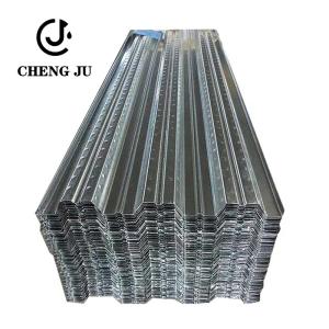 Galvanized Floor Decking Sheet 0.6-1.2mm Zinc Coated Metal Building Material Corrugated