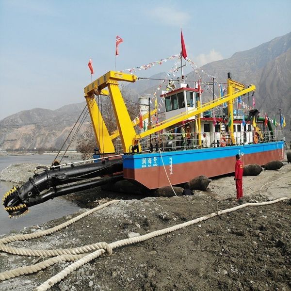 1850.00cm * 380.00cm * 150.00cm Package Size 6 Inch Cutter Suction River Sand