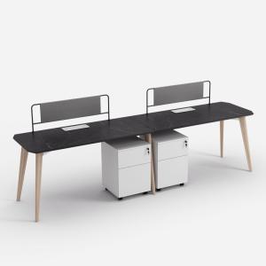 Modern Staff Wooden Executive Desk Cubicle Office Workstation Combination Desk
