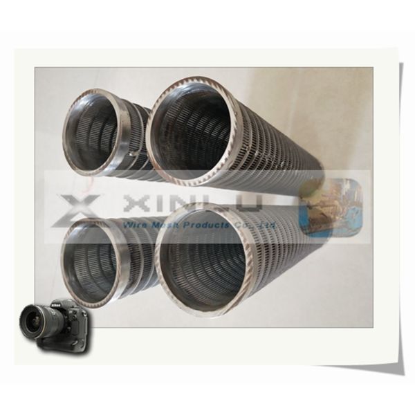 FOTI Wedge Wire Screen Cylinders Non Clogging Wastewater Stainless Steel Filter Basket