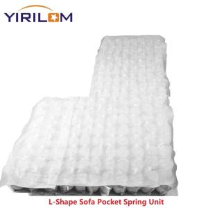 Size And Shape Customized Comfort Pocket Spring Coils For Sofa Cushion Support