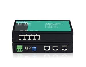 China 12~48VDC Wireless Modbus Gateway , 2 Port Modbus Rtu To Modbus Tcp Gateway on sale