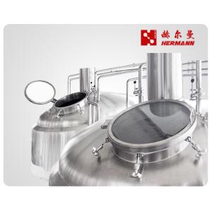 Convenient Using 100bbl Large Scale Brewery Equipment PLC Control System