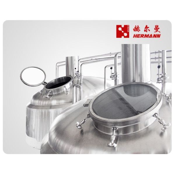 Convenient Using 100bbl Large Scale Brewery Equipment PLC Control System