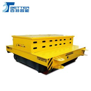 China Material Electric Transport Transfer Cart Trailer Applied in Steel Mill on sale