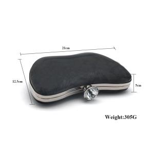 305g Butterfly Metal Clutch Frames 20.5*10.5*5cm Iron Minaudiere Frame