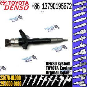 295050-0180 Common Rail Fuel Injector OEM For TOYOTA Hilux 2KD-FTV