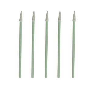 Cleanroom Industrial Foam Swabs Sharp Tip Polyurethane Foam With 100 Ppi