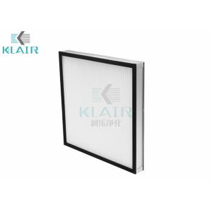 Polyester Water Resistant Air Filter , Light Weight Medium Pleated Panel Filter