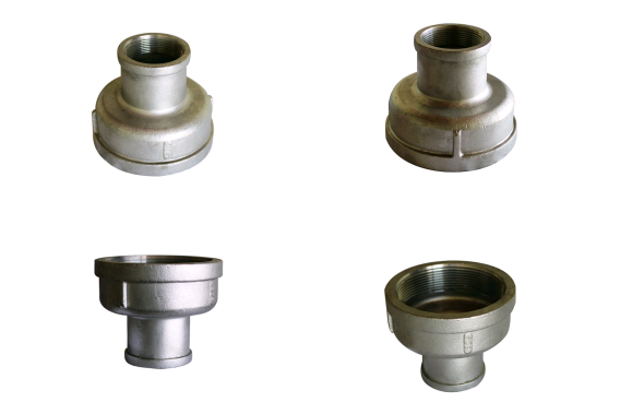 Lost Wax Casting 316 Stainless Steel Casting End Cap For Pipe Fittings
