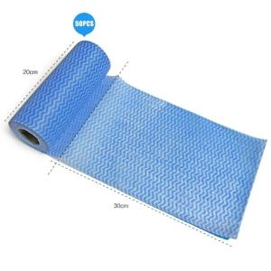 Perforated Disposable Kitchen Washcloths , Practical Multi Purpose Cloth Wipes