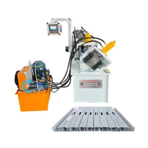 Steel Profile Two Sizes Stud Roll Forming Machine With Hydraulic Punching