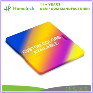 Customized Square Creative Card USB Stick Flash Memory Card 32GB 16GB 8GB 4GB
