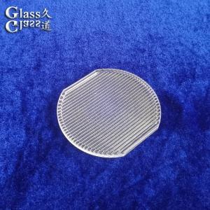 Custom High Clarity Patterned Textured Glass Cover For Spotlighting