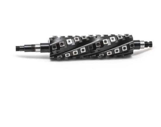 Quality Wood Planer Spiral Cutterhead With Carbide Cutters Size 15x15x2.5mm-30°R150 wholesale