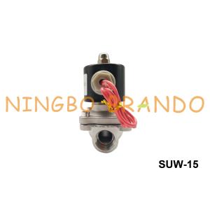 G1/2" NC Nitrile Diaphragm Stainless Steel 2S160-15 SUW-15 Uni-D Type Solenoid