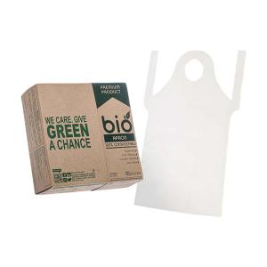 Custom Size Compostable Aprons Biodegradable Disposable Aprons For Painting