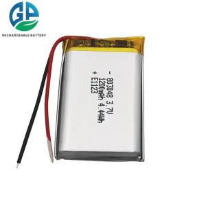 KC Approved Lipo Battery 803048 3.7V 1200mAh 4.44wh Rechargeable Li-Polymer