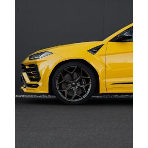 Yellow Lamborghini Urus Body Kit Carbon Fiber Front Lip Luxury Car Diffuser