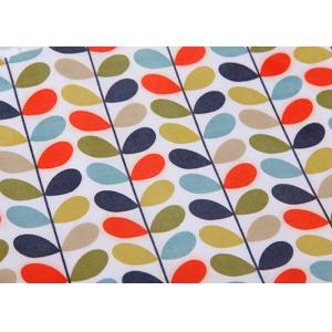 Custom Pattern TPU Coated Canvas Material With Bright - Colored Printing