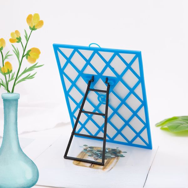 Small Cosmetic Table Lady Dressing Mini Adjustable Pocket Makeup Compact Square Little Mirror