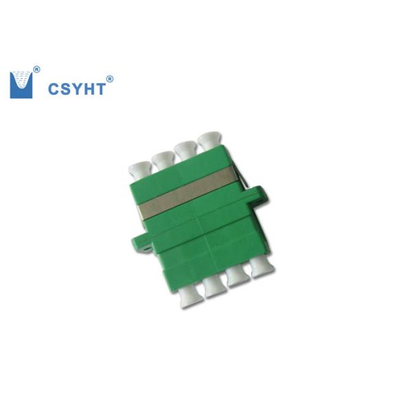 Quad LC Type Fiber Optic Connectors Good Repeatability High Wearable For CATV