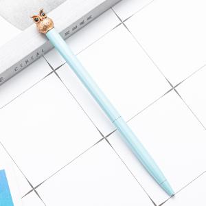 2022 Popular Custom Logo Owl Ballpoint Pen with Fast Shipping and Gel Pen