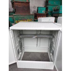 Polyester Fiber Optics Distribution Box Enclosure With Double Door Free Standing