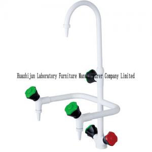 China Single Laboratory Sink Faucet Lab Accessories With High Grade PP Knob on sale