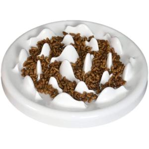 Ceramic Fun Slow Feeder Bowl Interactive Bloat Stop Puzzle Cat Bowl Healthy