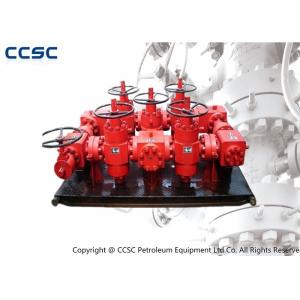 10000psi Hydraulic Choke Valve , Flanged Connection Adjustable Choke Valve