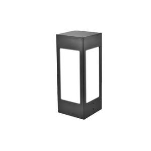 China Automatic Black Solar Pillar Light Outdoor  Waterproof IP65 Energy Saving on sale