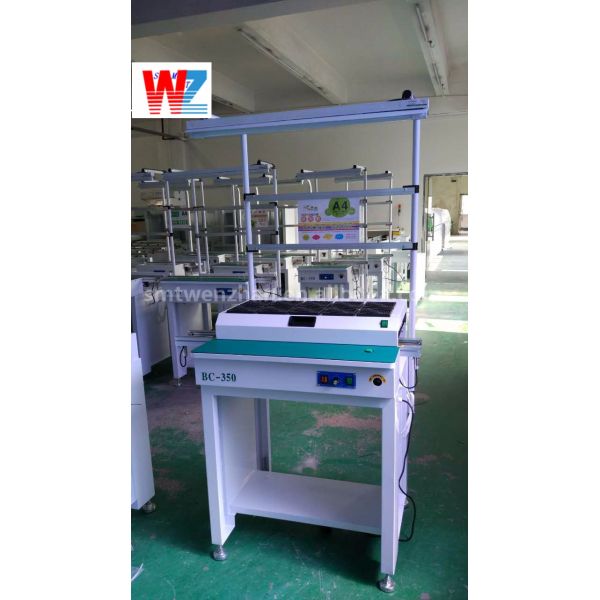 4800W PCB Inspection Conveyor , HN-1500 Lift Gate Conveyor