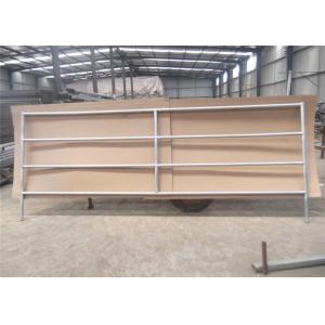 2400mm length braced galvanized farm gate fence with hinge and latch farm gate