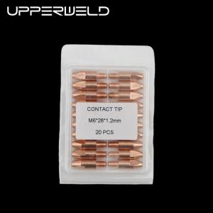 Upper Nice Color Contact Tip Mig Welding Torch with M6*28mm 1.2mm Welding