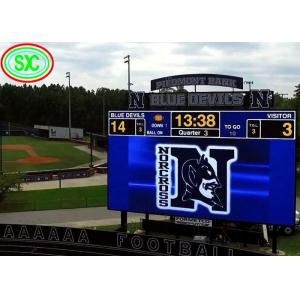 P10 SMD LED Stadium Display IP65 Waterproof 5000cd/m2 Brightness