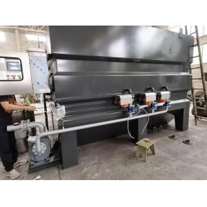 Grey 2.9KW Rotary Disc Filter 4 Pcs Sludge Screw Press Dewatering Equipment