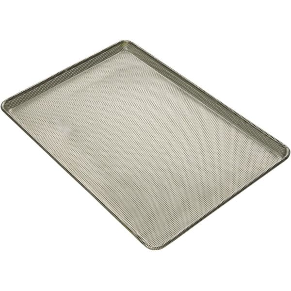 Rk Bakeware-Foodservice 904692 Full Size 16 Gauge Fully Perforated Aluminum Sheet Bun Pan