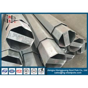 220KV Hot - Dip Galvanized Electrical Power Pole Transmission Line Tower