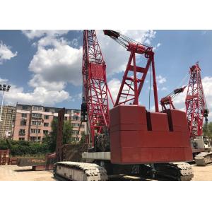 Telescopic Hydraulic Crawler Crane SQ250A 37Ton Lattice Boom Crane with Low