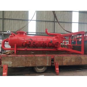 180m3/H Oilfield MGS Poor Boy Degasser 800mm Main Body Diameter