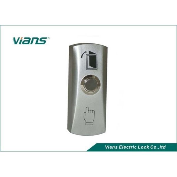 Quality No COM Electric Lock Door Release Push Button With Led Light  And Back Box wholesale