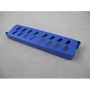 China Dark blue alu 6061-T6 Aluminum Enclosure CNC Turning Parts oxidation Surface on sale
